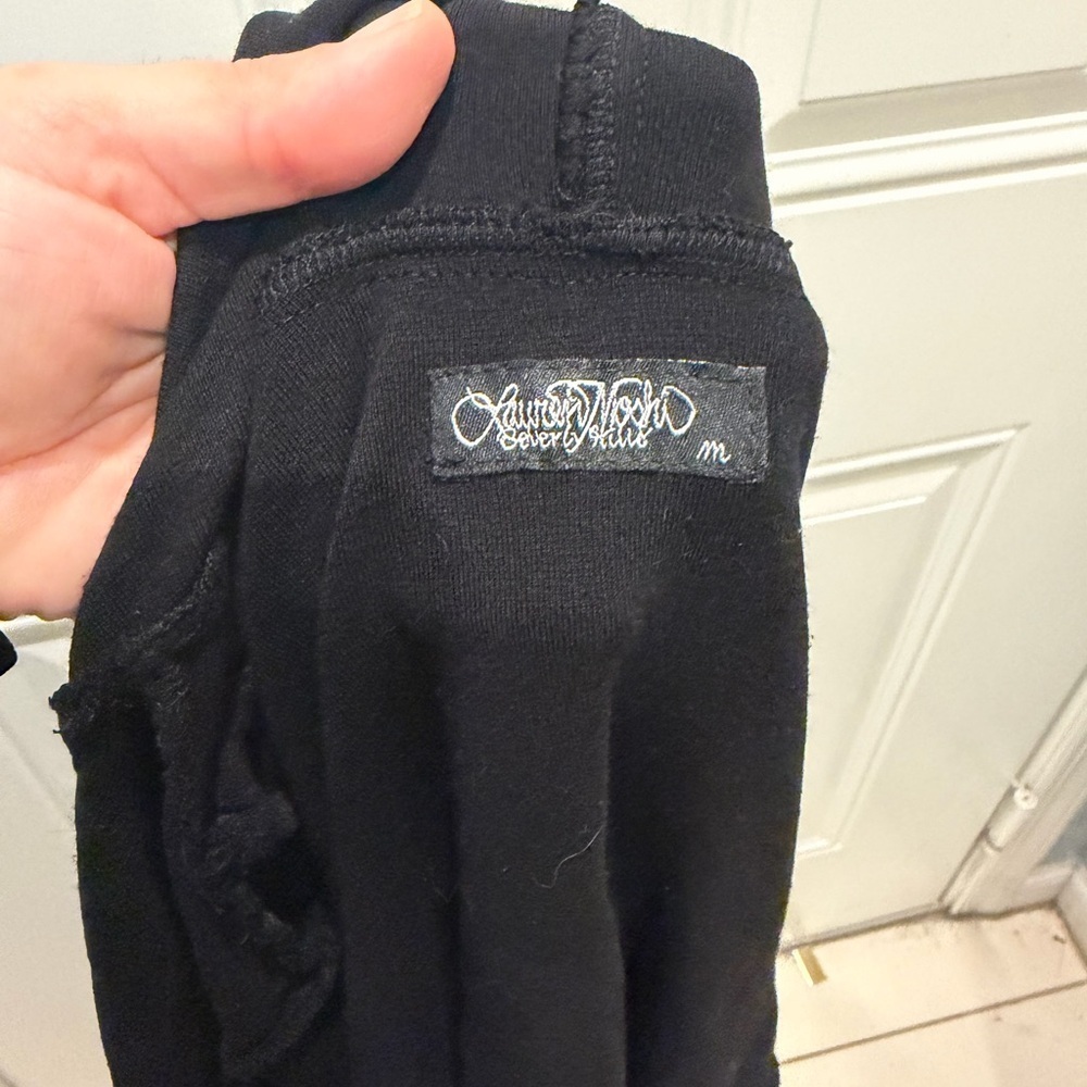 Lauren Moshi black cardigan sz M - Picture 5 of 5
